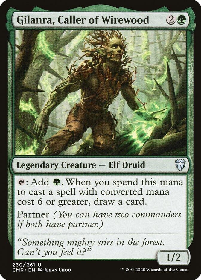 Image for Gilanra, Caller of Wirewood (Commander Legends) (230) - Magic: The Gathering