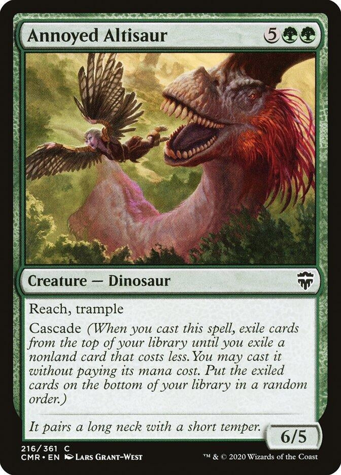 Image for Annoyed Altisaur (Commander Legends) (216) - Magic: The Gathering