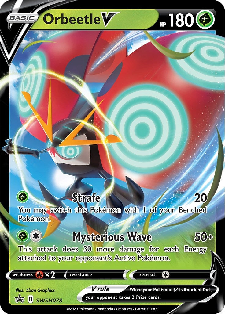 Image for Orbeetle V - SWSH078 (SWSH: Sword & Shield Promo Cards) (SWSH078) - Pokemon
