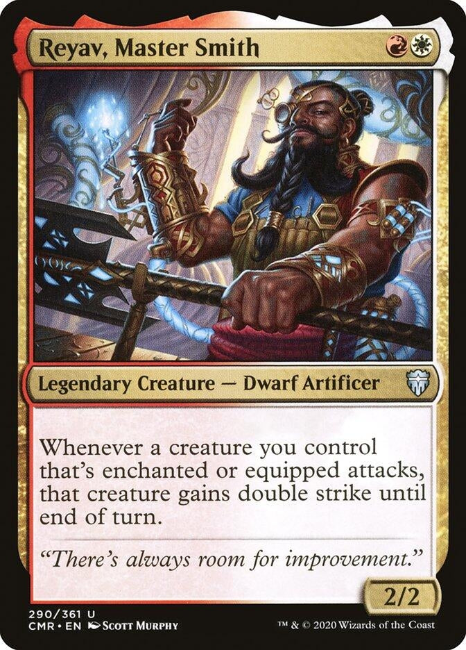 Image for Reyav, Master Smith (Commander Legends) (290) - Magic: The Gathering