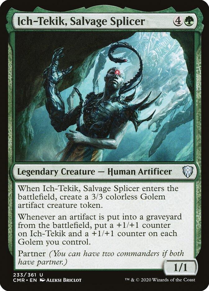Image for Ich-Tekik, Salvage Splicer (Commander Legends) (233) - Magic: The Gathering