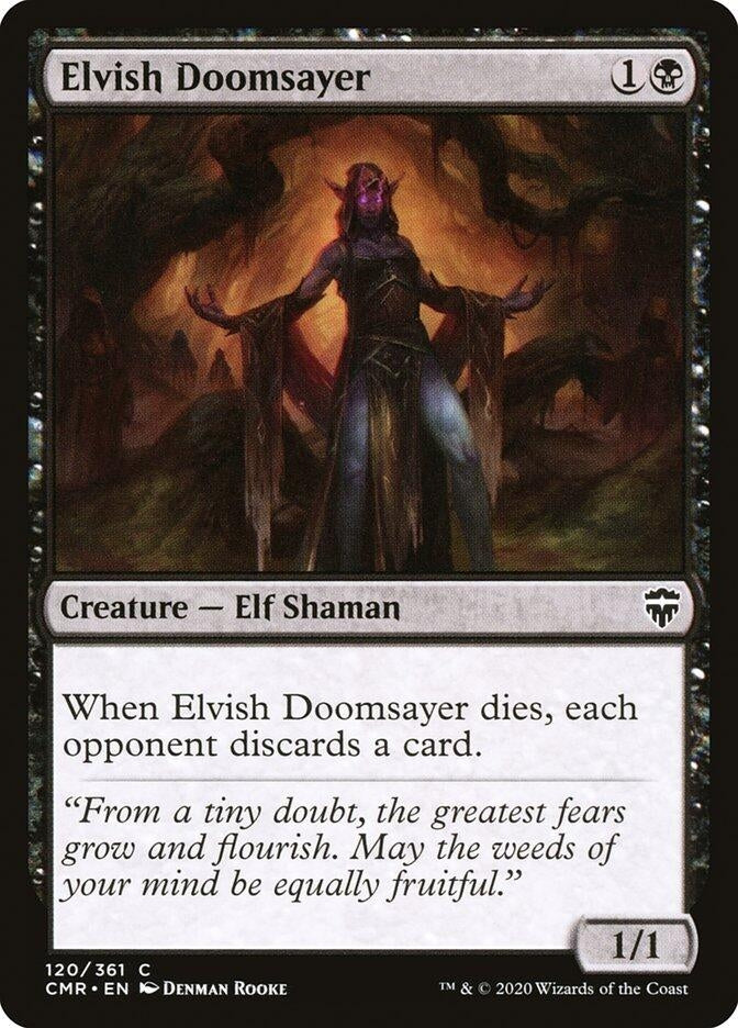 Image for Elvish Doomsayer (Commander Legends) (120) - Magic: The Gathering