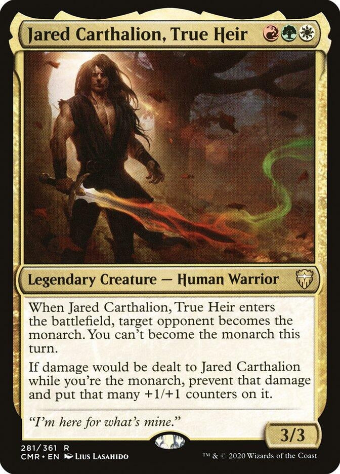 Image for Jared Carthalion, True Heir (Commander Legends) (281) - Magic: The Gathering