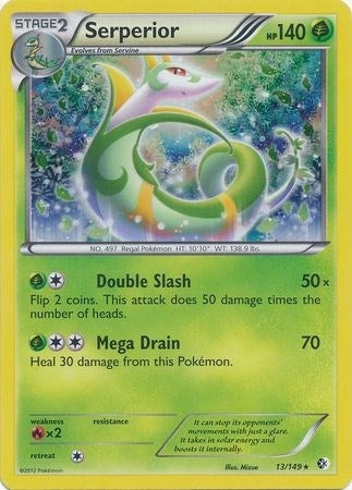 Image for Serperior - 13/149 (Cosmos Holo) (Blister Exclusives) (013/149) - Pokemon