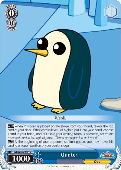Image for Gunter (Adventure Time) (AT/WX02-084 U) - Weiss Schwarz