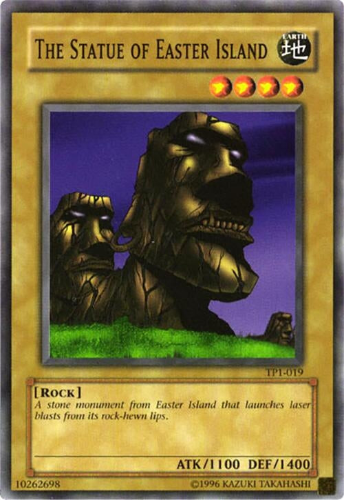 Image for The Statue of Easter Island (Tournament Pack 1) (TP1-019) - YuGiOh