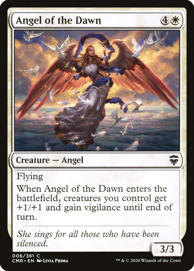 Image for Angel of the Dawn (Commander Legends) (6) - Magic: The Gathering