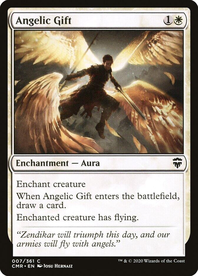 Image for Angelic Gift (Commander Legends) (7) - Magic: The Gathering