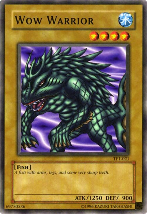 Image for Wow Warrior (Tournament Pack 1) (TP1-021) - YuGiOh