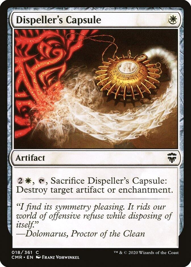 Image for Dispeller's Capsule (Commander Legends) (18) - Magic: The Gathering