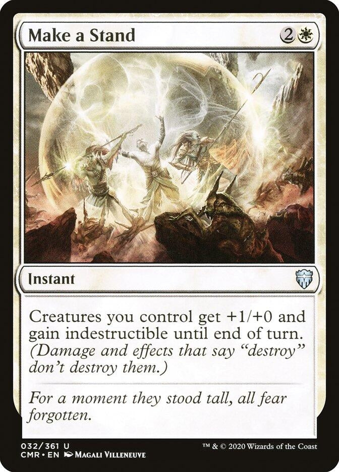 Image for Make a Stand (Commander Legends) (32) - Magic: The Gathering