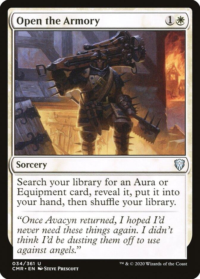Image for Open the Armory (Commander Legends) (34) - Magic: The Gathering