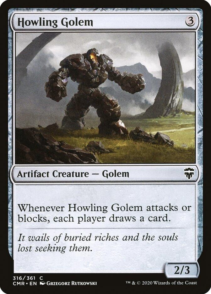 Image for Howling Golem (Commander Legends) (316) - Magic: The Gathering