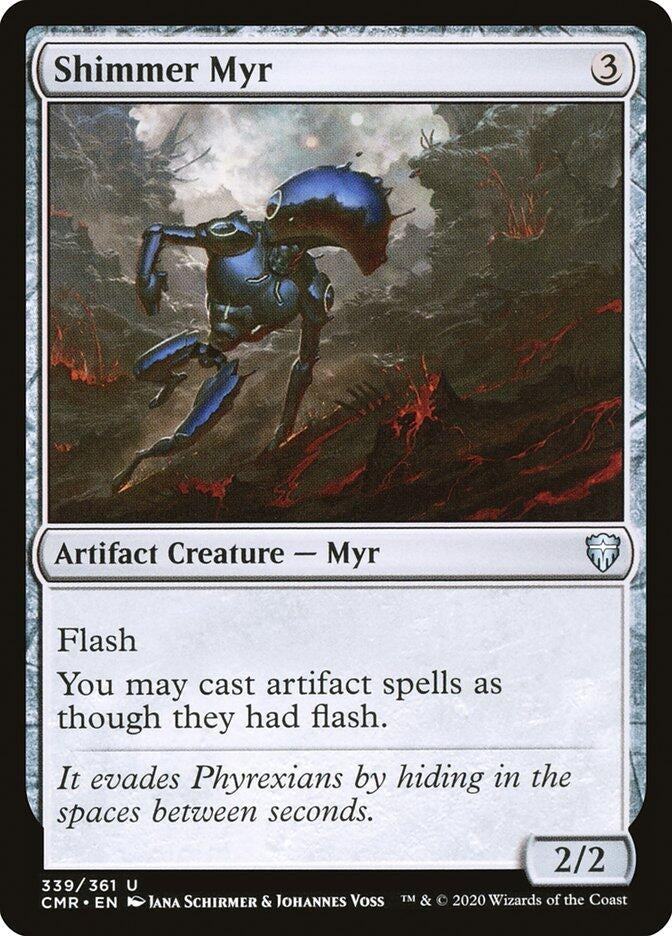 Image for Shimmer Myr (Commander Legends) (339) - Magic: The Gathering