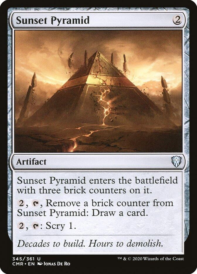 Image for Sunset Pyramid (Commander Legends) (345) - Magic: The Gathering