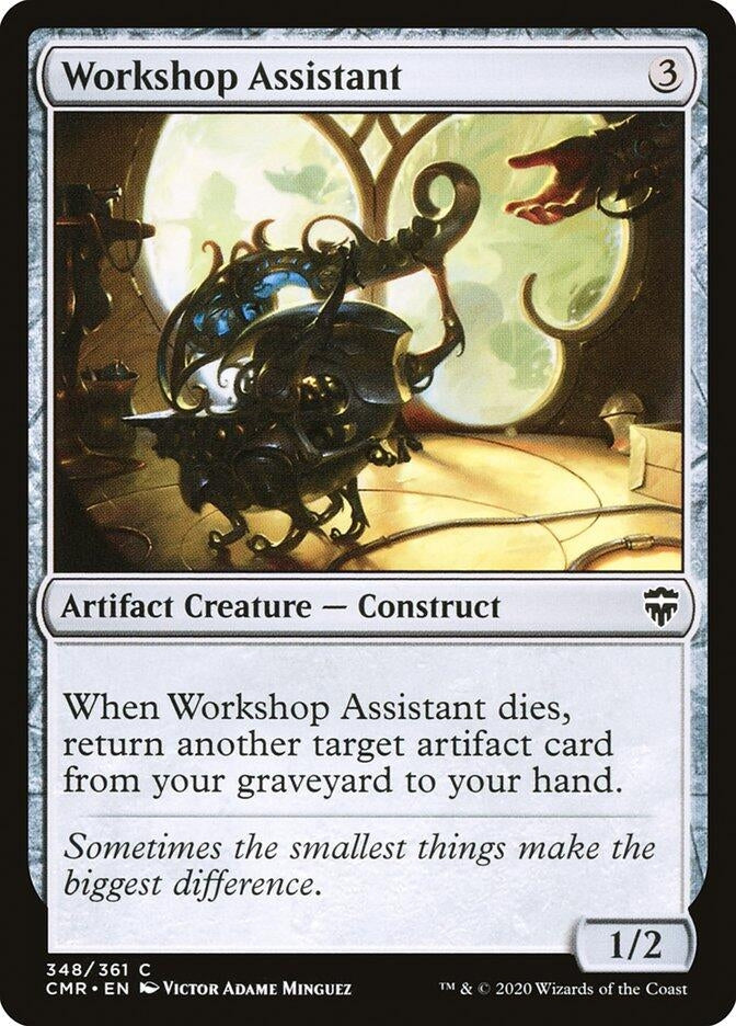 Image for Workshop Assistant (Commander Legends) (348) - Magic: The Gathering