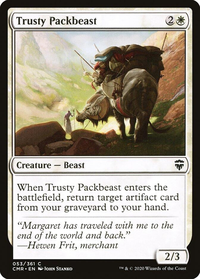 Image for Trusty Packbeast (Commander Legends) (53) - Magic: The Gathering