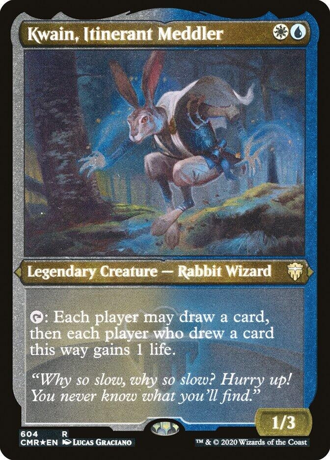 Image for Kwain, Itinerant Meddler (Foil Etched) (Commander Legends) (604) - Magic: The Gathering