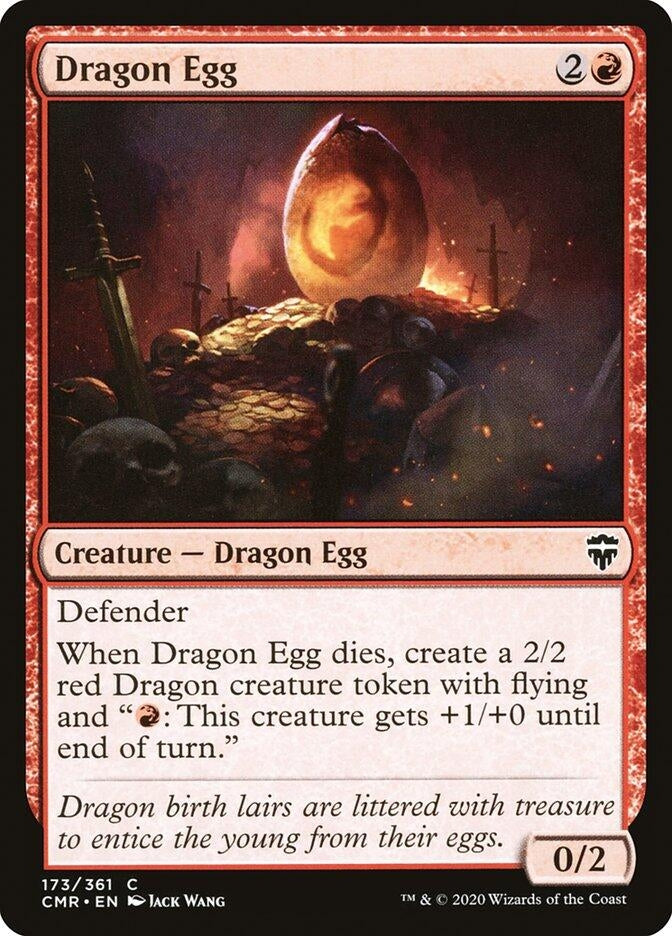 Image for Dragon Egg (Commander Legends) (173) - Magic: The Gathering