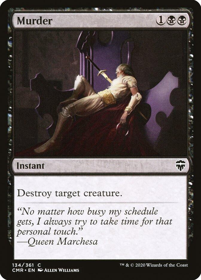 Image for Murder (Commander Legends) (134) - Magic: The Gathering
