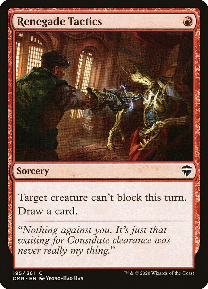 Image for Renegade Tactics (Commander Legends) (195) - Magic: The Gathering