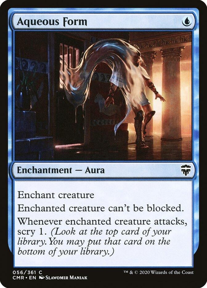 Image for Aqueous Form (Commander Legends) (56) - Magic: The Gathering