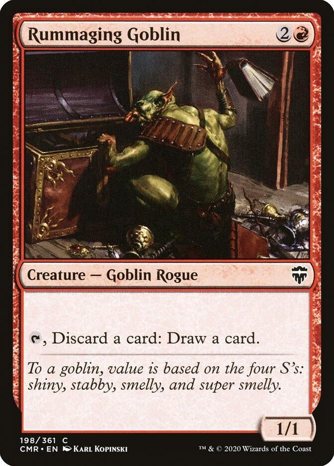 Image for Rummaging Goblin (Commander Legends) (198) - Magic: The Gathering