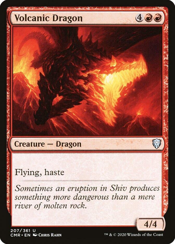 Image for Volcanic Dragon (Commander Legends) (207) - Magic: The Gathering