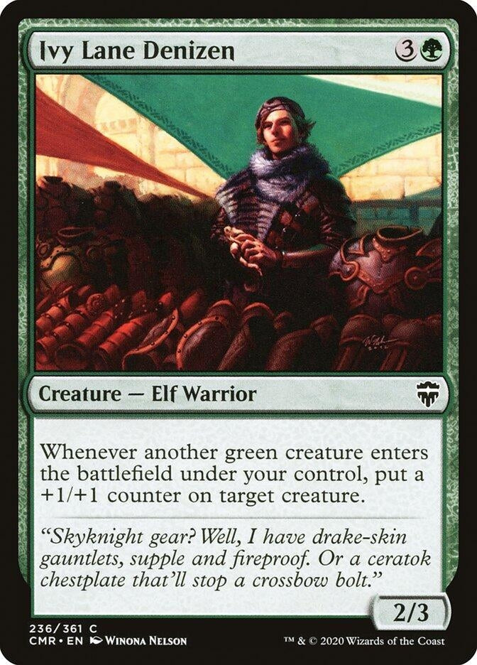 Image for Ivy Lane Denizen (Commander Legends) (236) - Magic: The Gathering