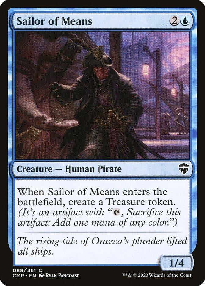 Image for Sailor of Means (Commander Legends) (88) - Magic: The Gathering