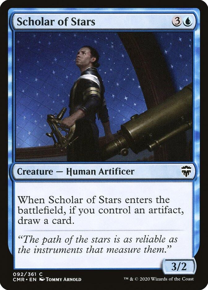Image for Scholar of Stars (Commander Legends) (92) - Magic: The Gathering