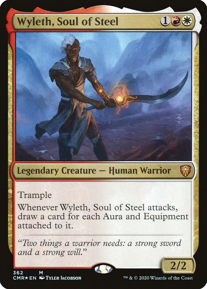 Image for Wyleth, Soul of Steel (Commander Legends) (362) - Magic: The Gathering