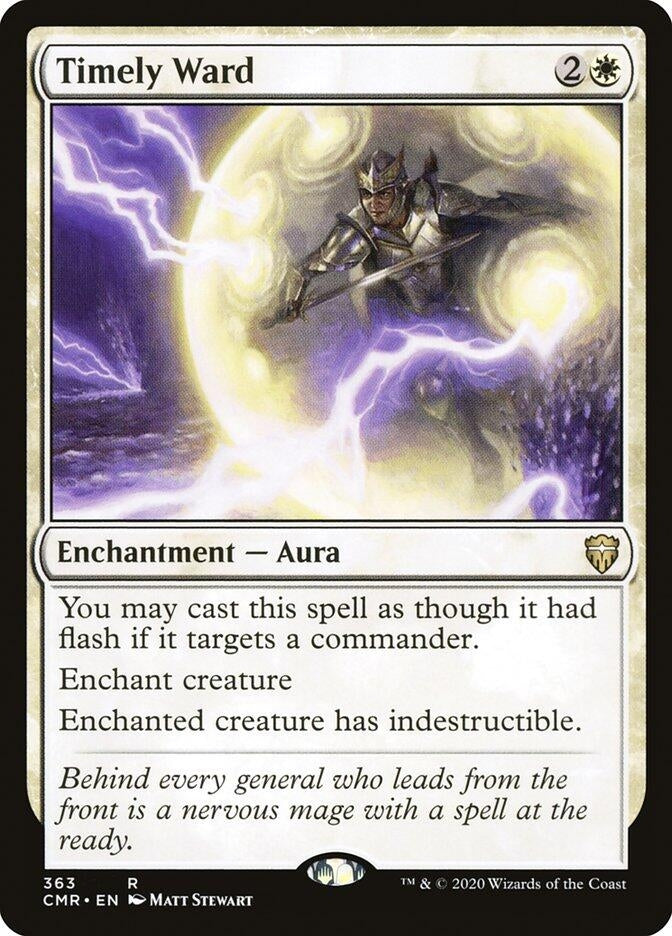 Image for Timely Ward (Commander Legends) (363) - Magic: The Gathering