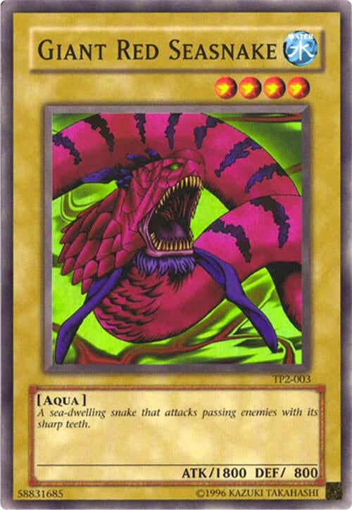 Image for Giant Red Seasnake (Tournament Pack 2) (TP2-003) - YuGiOh