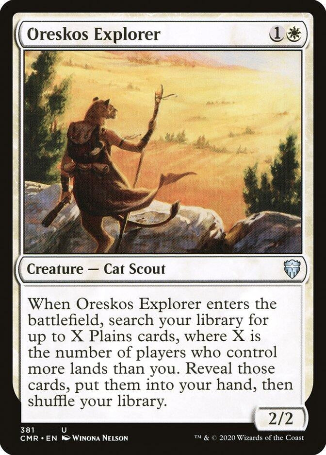 Image for Oreskos Explorer (Commander Legends) (381) - Magic: The Gathering