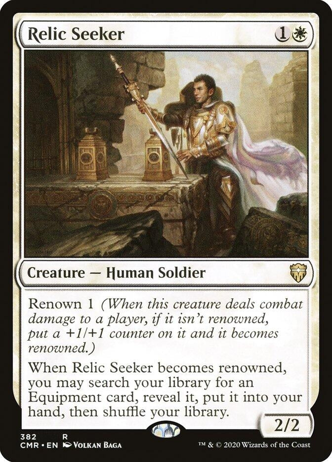 Image for Relic Seeker (Commander Legends) (382) - Magic: The Gathering