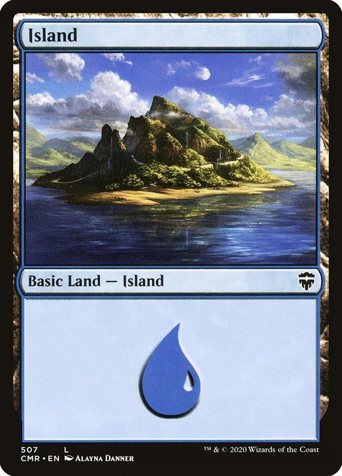 Image for Island (507) (Commander Legends) (507) - Magic: The Gathering