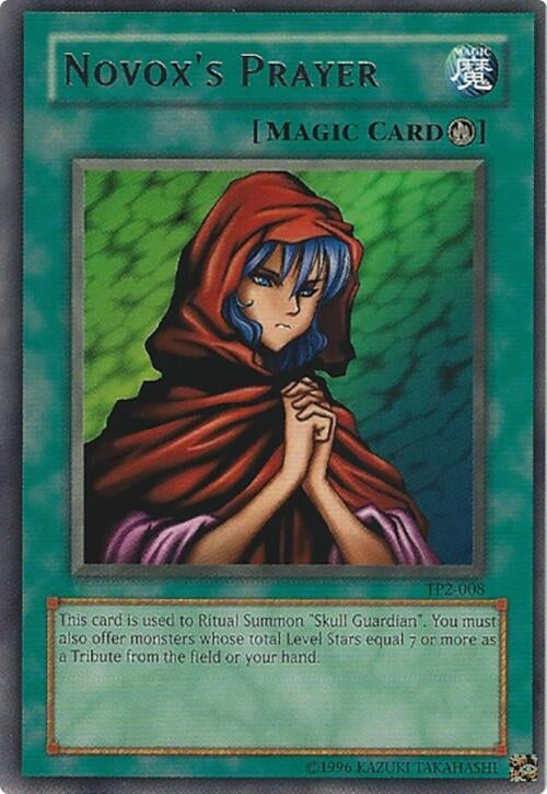Image for Novox's Prayer (Tournament Pack 2) (TP2-008) - YuGiOh