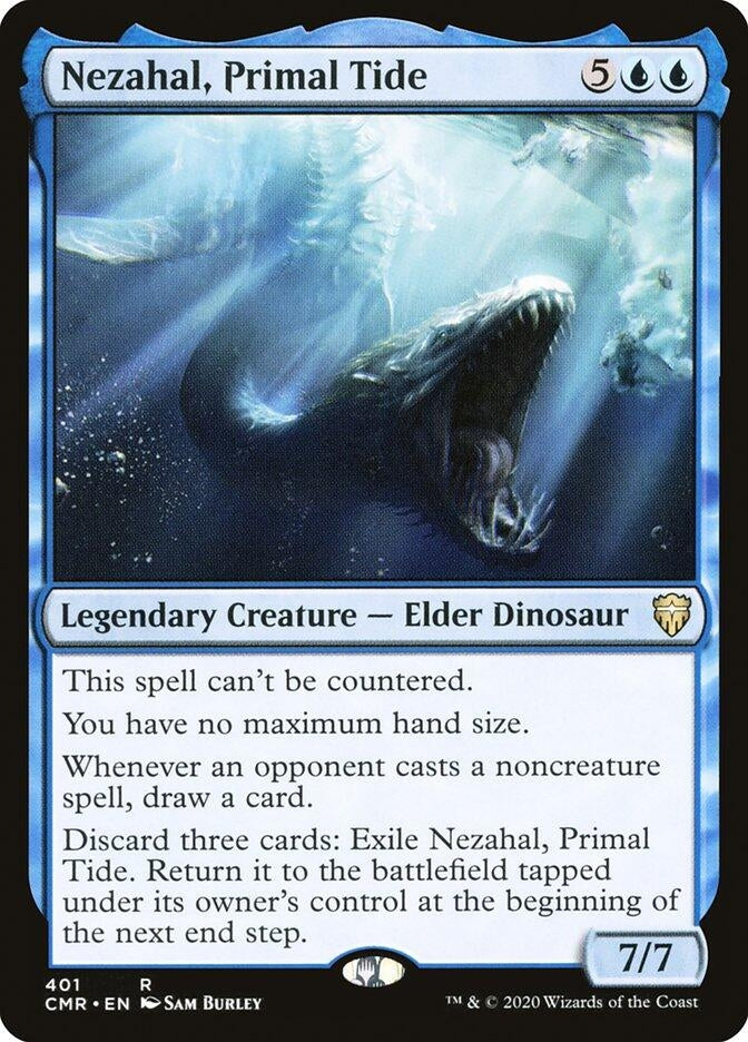 Image for Nezahal, Primal Tide (Commander Legends) (401) - Magic: The Gathering