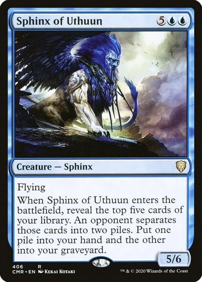 Image for Sphinx of Uthuun (Commander Legends) (406) - Magic: The Gathering