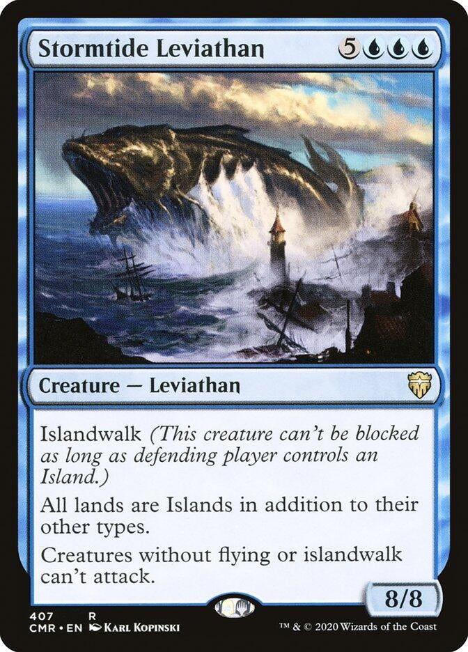 Image for Stormtide Leviathan (Commander Legends) (407) - Magic: The Gathering