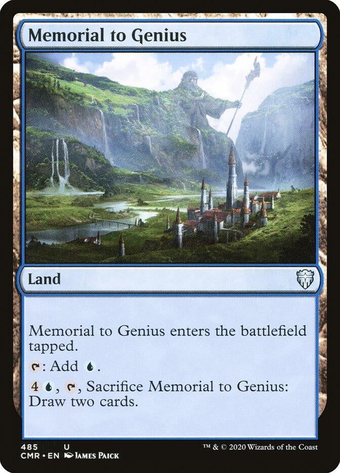 Image for Memorial to Genius (Commander Legends) (485) - Magic: The Gathering