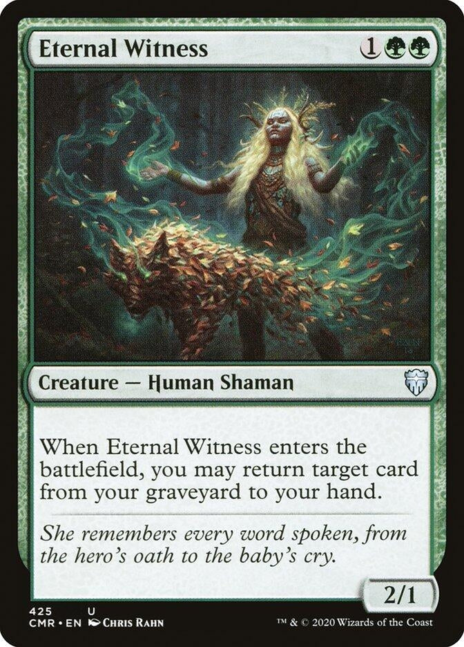 Image for Eternal Witness (Commander Legends) (425) - Magic: The Gathering