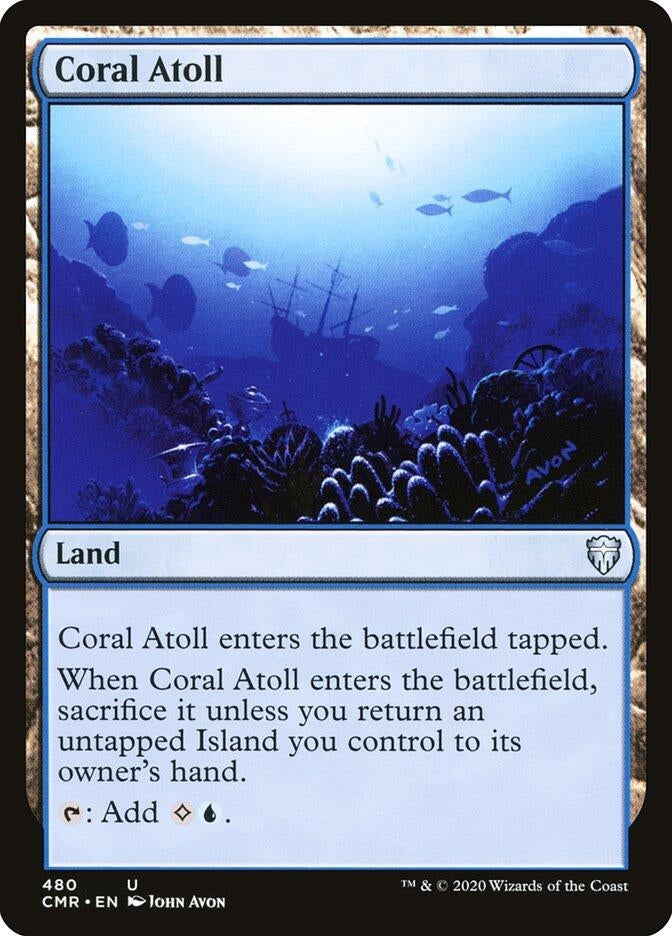 Image for Coral Atoll (Commander Legends) (480) - Magic: The Gathering