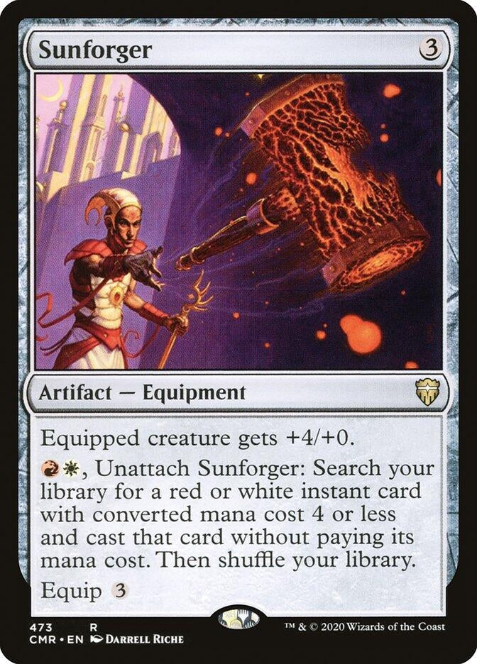 Image for Sunforger (Commander Legends) (473) - Magic: The Gathering