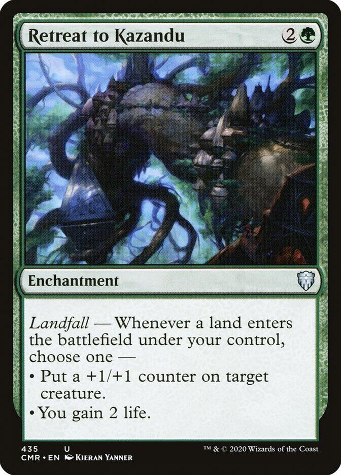 Image for Retreat to Kazandu (Commander Legends) (435) - Magic: The Gathering