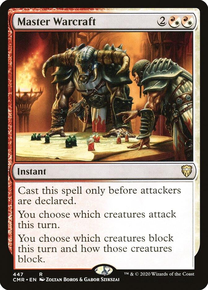 Image for Master Warcraft (Commander Legends) (447) - Magic: The Gathering