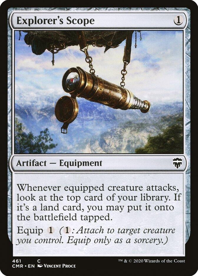 Image for Explorer's Scope (Commander Legends) (461) - Magic: The Gathering