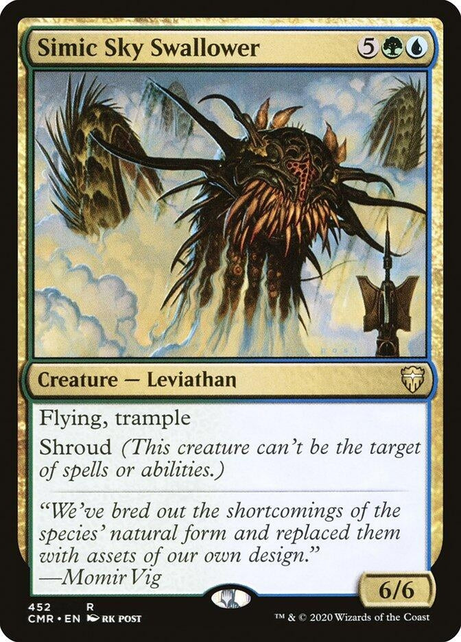 Image for Simic Sky Swallower (Commander Legends) (452) - Magic: The Gathering