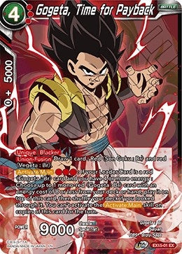 Image for Gogeta, Time for Payback (Expansion Deck Box Set 15: Battle Enhanced) (EX15-01) - Dragon Ball Super: Masters